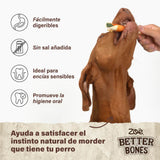Rolls grandes envueltos en pollo para perros Zoë Better Bones Pack de 10
