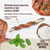 Twists envueltos en pollo para perros Zoë Better Bones Pack de 27