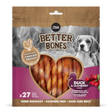 Twists envueltos en pollo para perros Zoë Better Bones Pack de 27