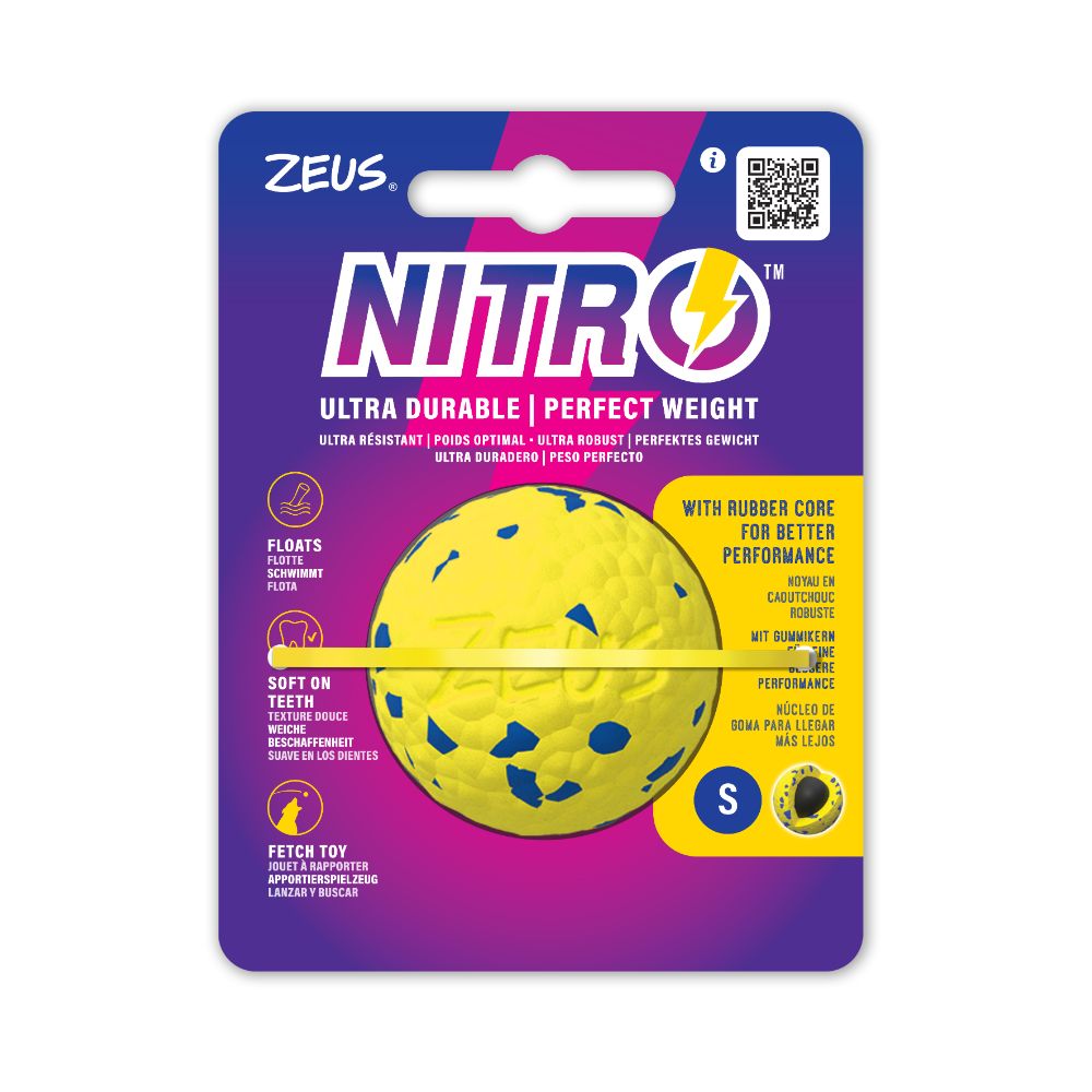 Zeus Nitro Pelotas ligeras y resistentes con núcleo de goma