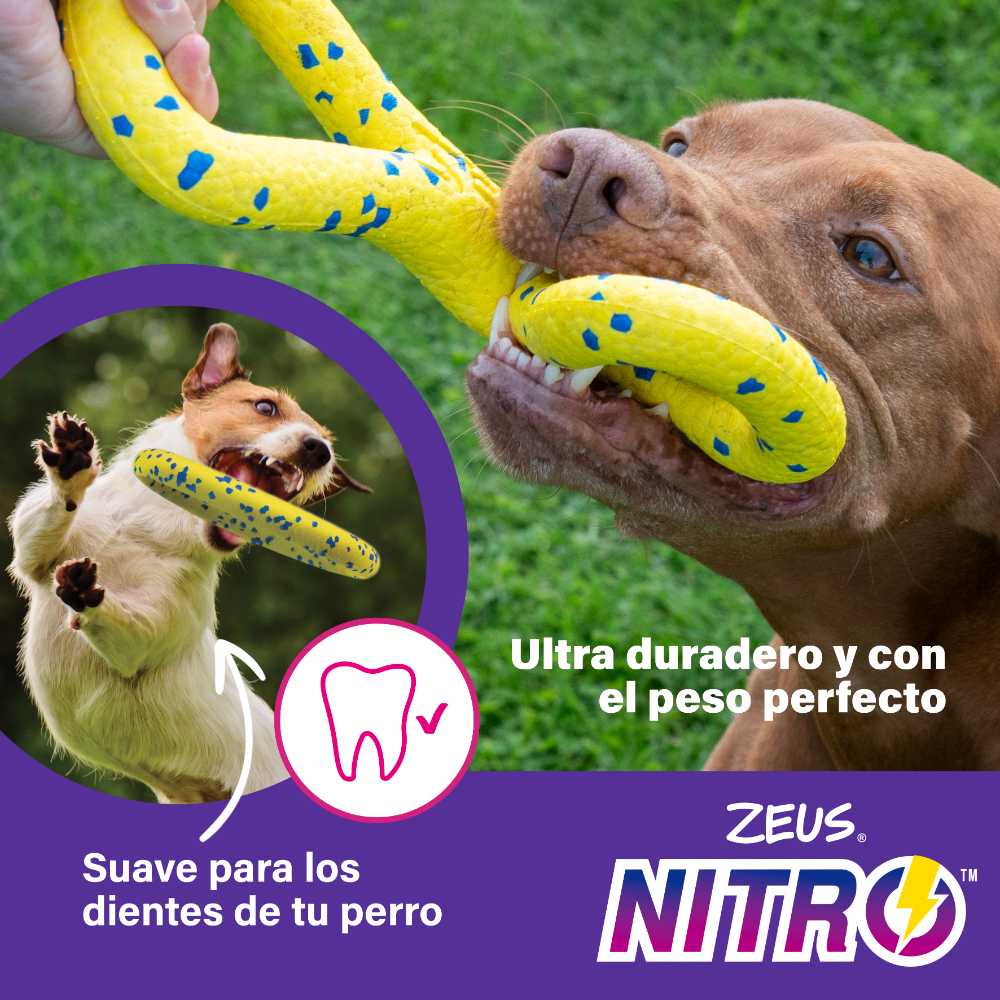 Zeus Nitro Pelotas ligeras y resistentes con núcleo de goma