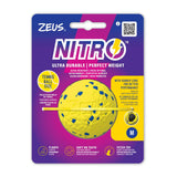 Zeus Nitro Pelotas ligeras y resistentes con núcleo de goma