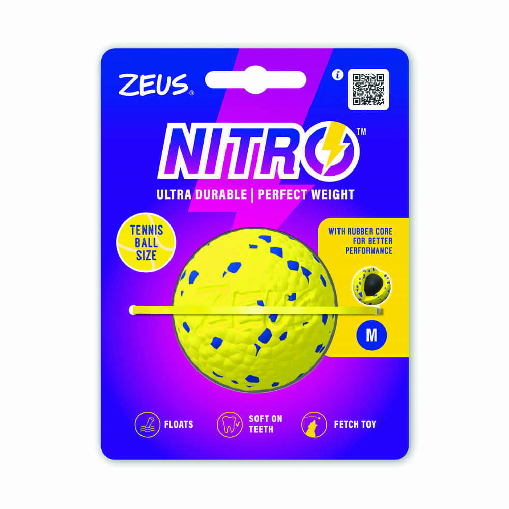 Zeus Nitro Pelotas ligeras y resistentes con núcleo de goma