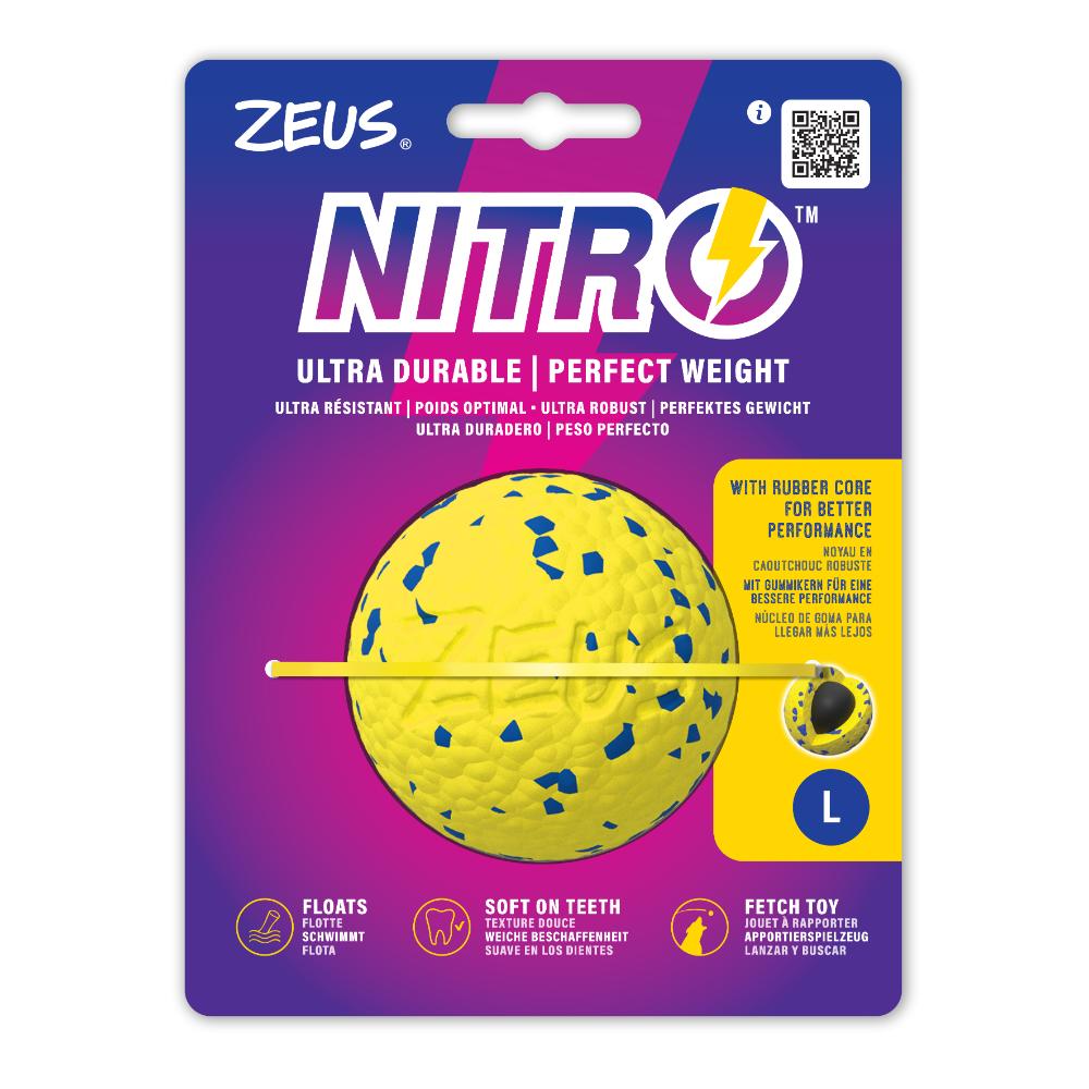 Zeus Nitro Pelotas ligeras y resistentes con núcleo de goma