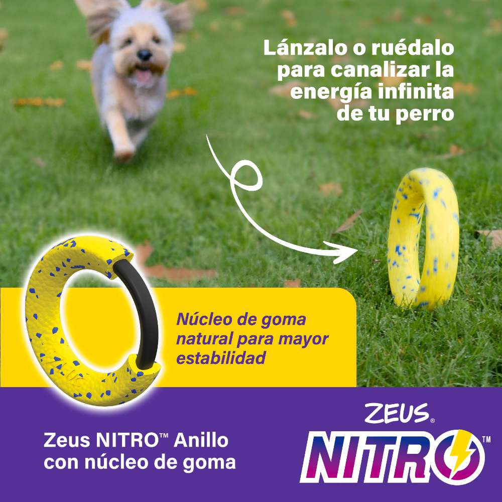 Zeus Nitro Aro ligero y resistente con núcleo de goma