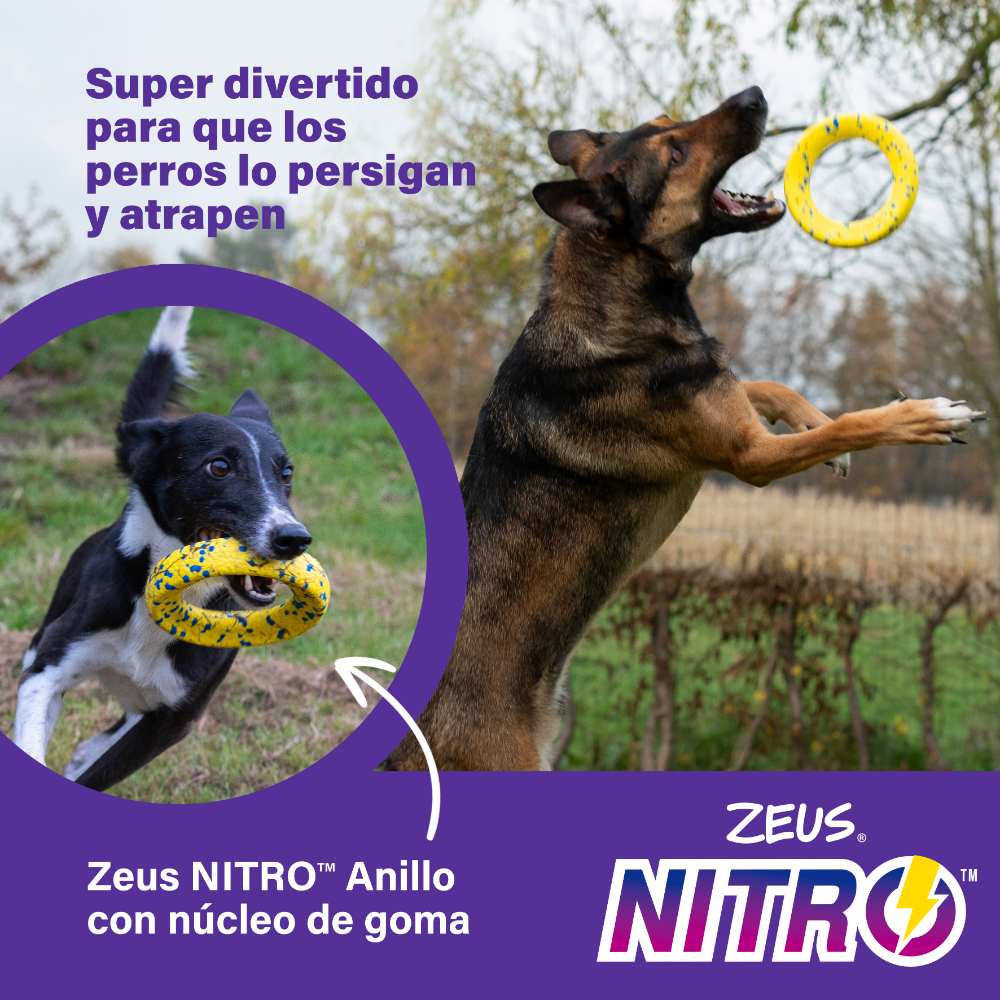 Zeus Nitro Aro ligero y resistente con núcleo de goma
