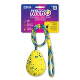 Zeus Nitro Pelota con Cuerda ligera y resistente con núcleo de goma