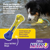 Zeus Nitro Boya con cuerda ligera y resistente con un extremo de goma