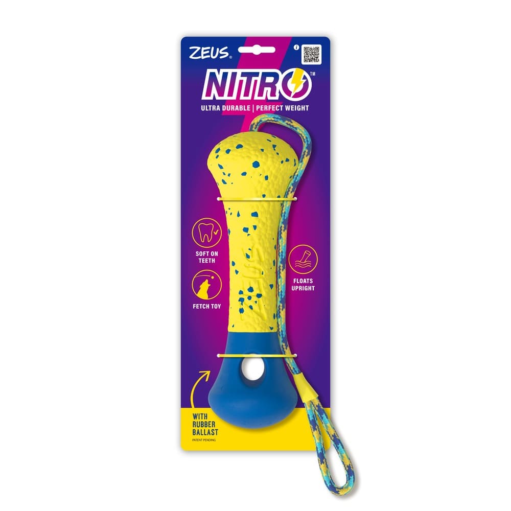 Zeus Nitro Boya con cuerda ligera y resistente con un extremo de goma