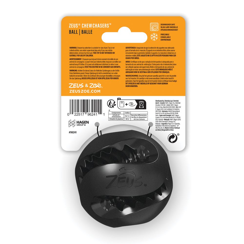 Zeus ChewChasers Pelota, Ø7,5cm