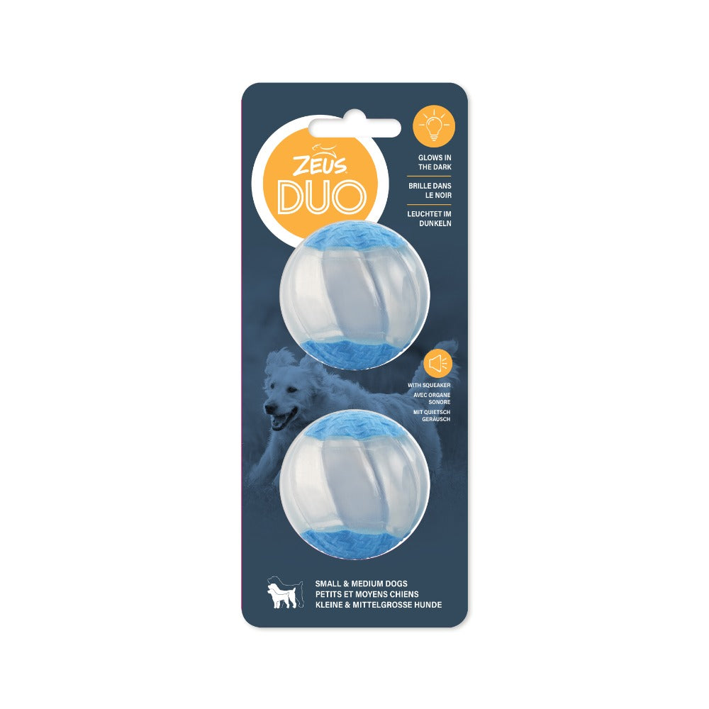 Pelotas para perros Zeus Duo - Pack de 2