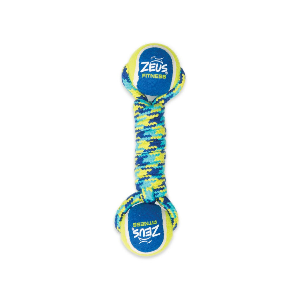Juguetes con pelota de tenis y cuerda trenzada Fitness Zeus