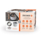 Comedero elevado con peso Zeus Oasis