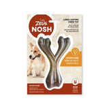 Hueso en forma de Y mordedor con aroma Zeus Nosh Strong
