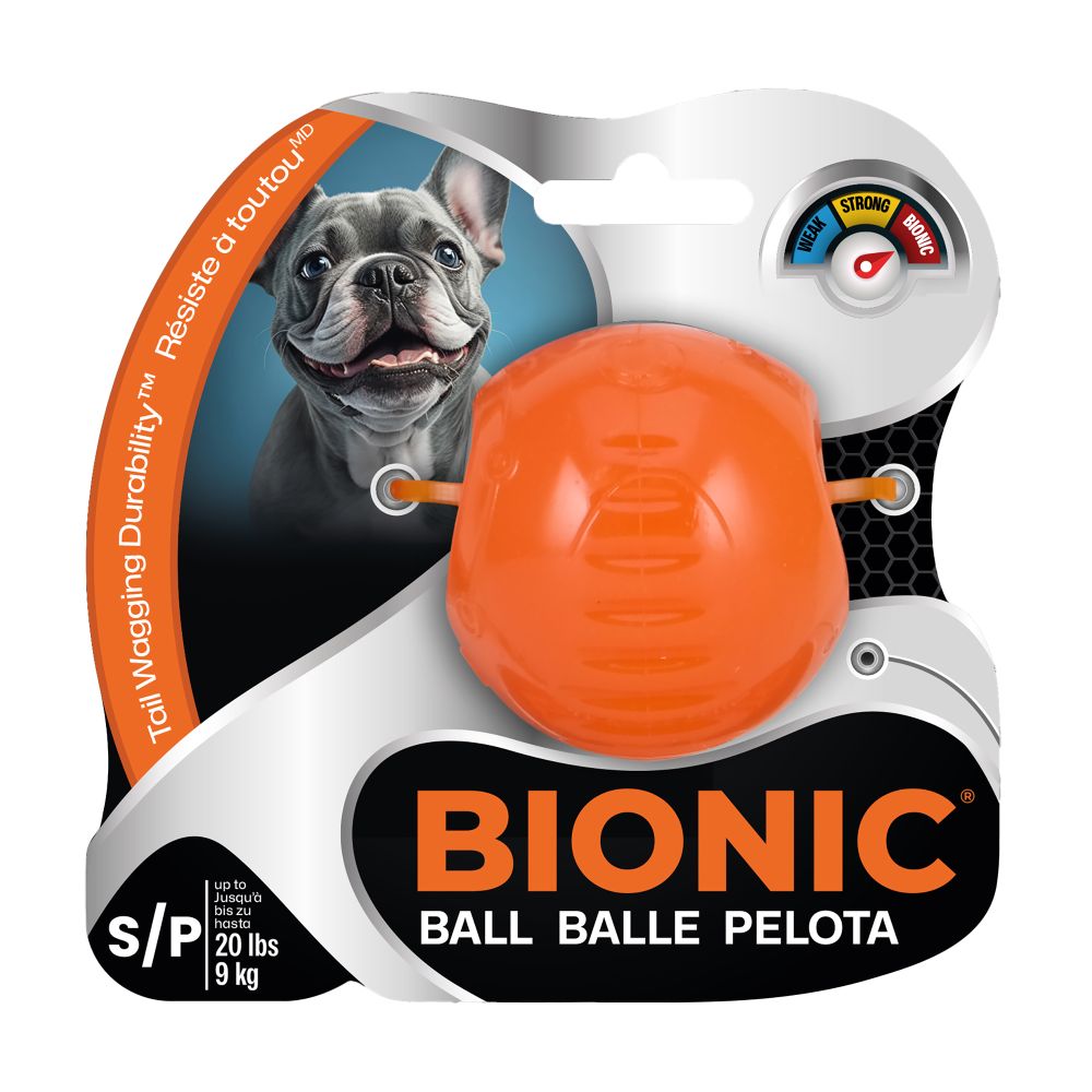 Juguetes ultra resistentes para perros BIONIC Pelota