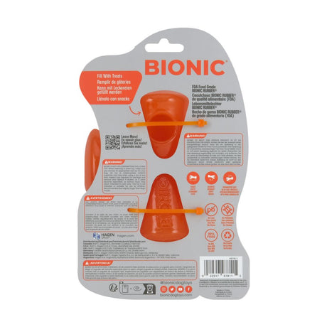 Juguete ultra resistente para perros BIONIC Stuffer