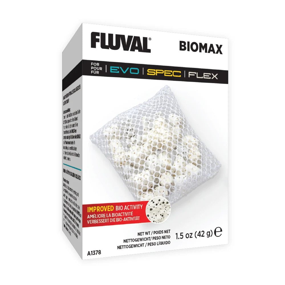 Biomax para acuarios Fluval Flex,Spec,Evo 3pc