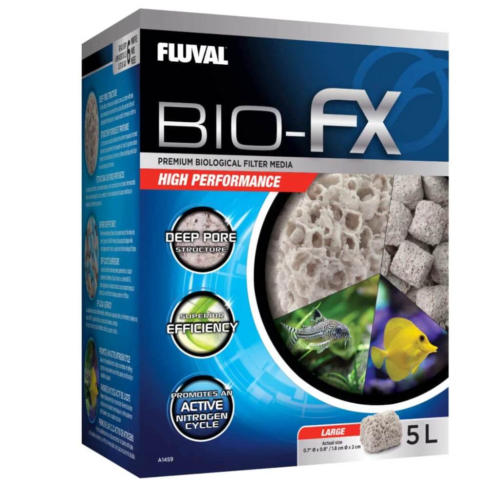 Canutillos biológicos de alto rendimiento Fluval Bio FX - 5L