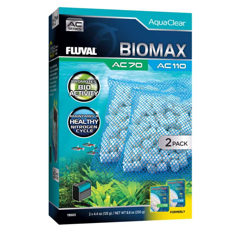 Canutillos Biomax para filtro AquaClear Fluval AC