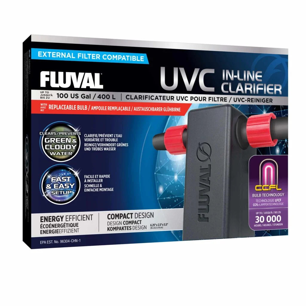 Clarificador UVC 3W para filtro Fluval Serie 07