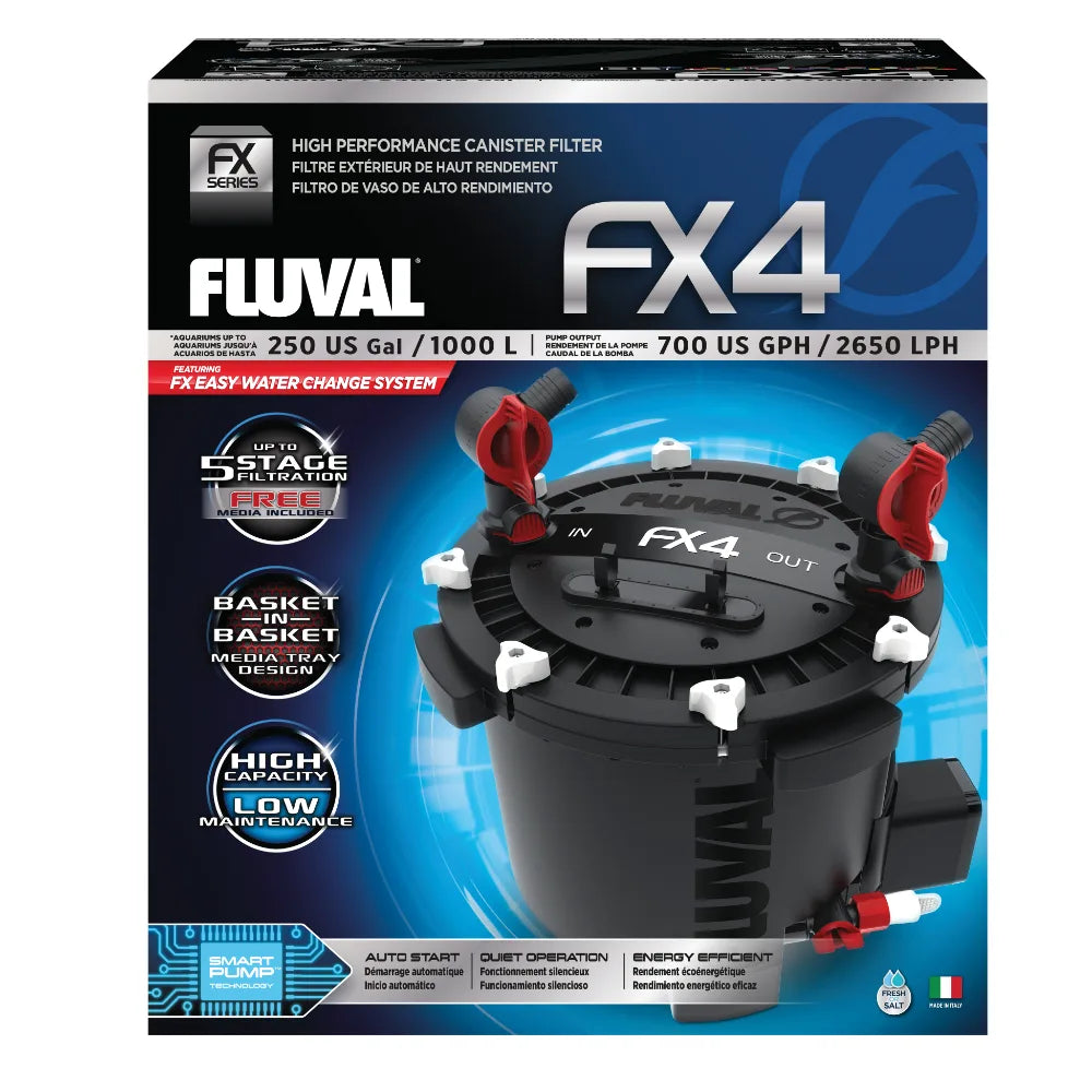 Filtro externo de alto rendimiento Fluval FX
