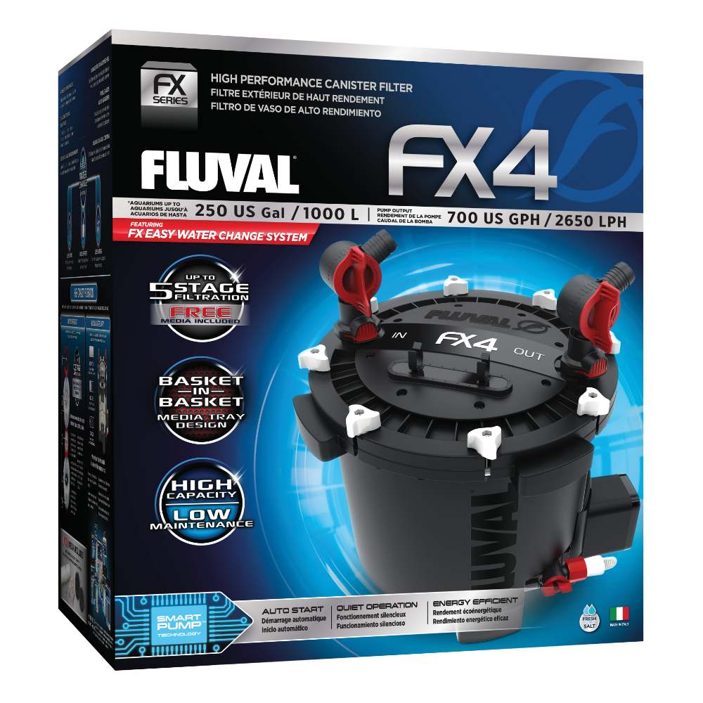 Filtro externo de alto rendimiento Fluval FX