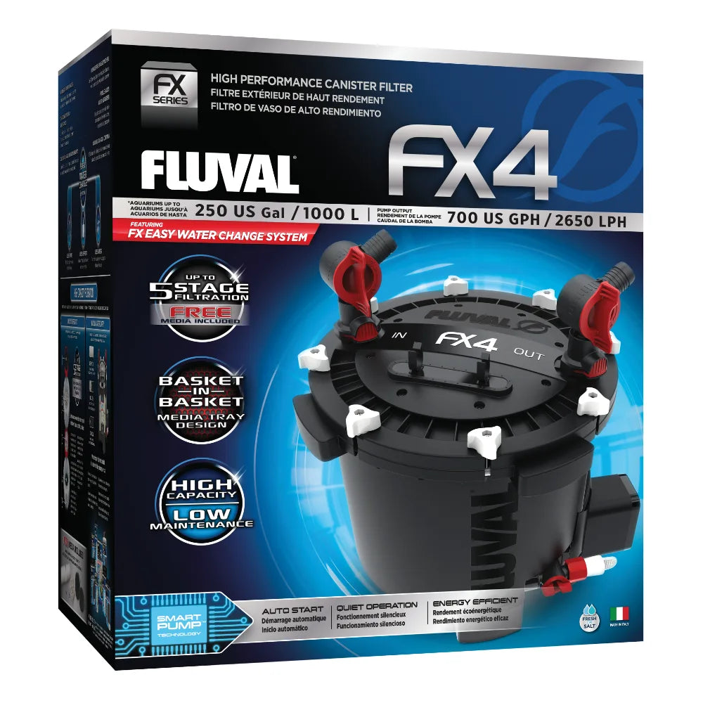 Filtro externo de alto rendimiento Fluval FX