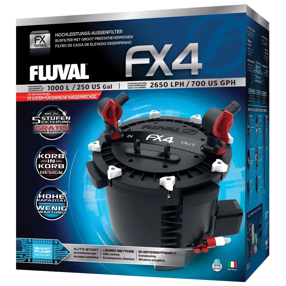 Filtro externo de alto rendimiento Fluval FX