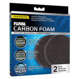 Foamex con Carbón para filtro Fluval FX - Pack de 2