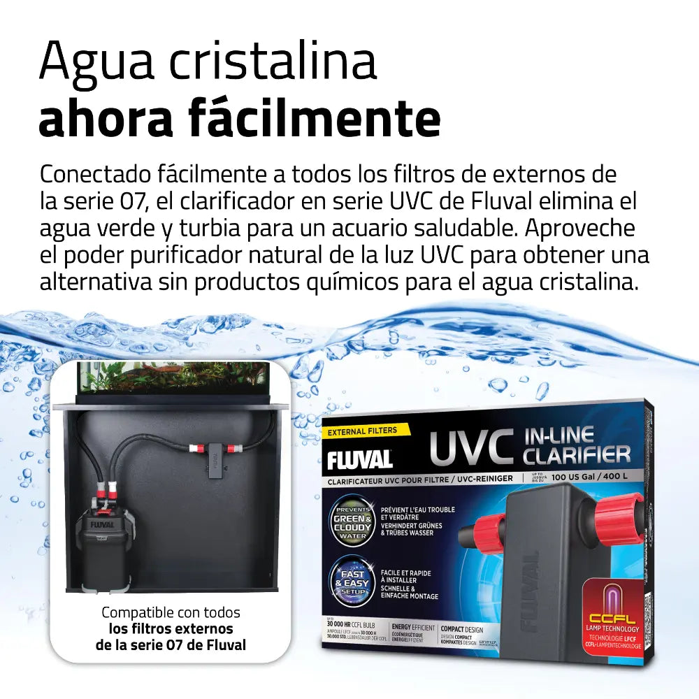 Filtro externo de alto rendimiento Fluval 07