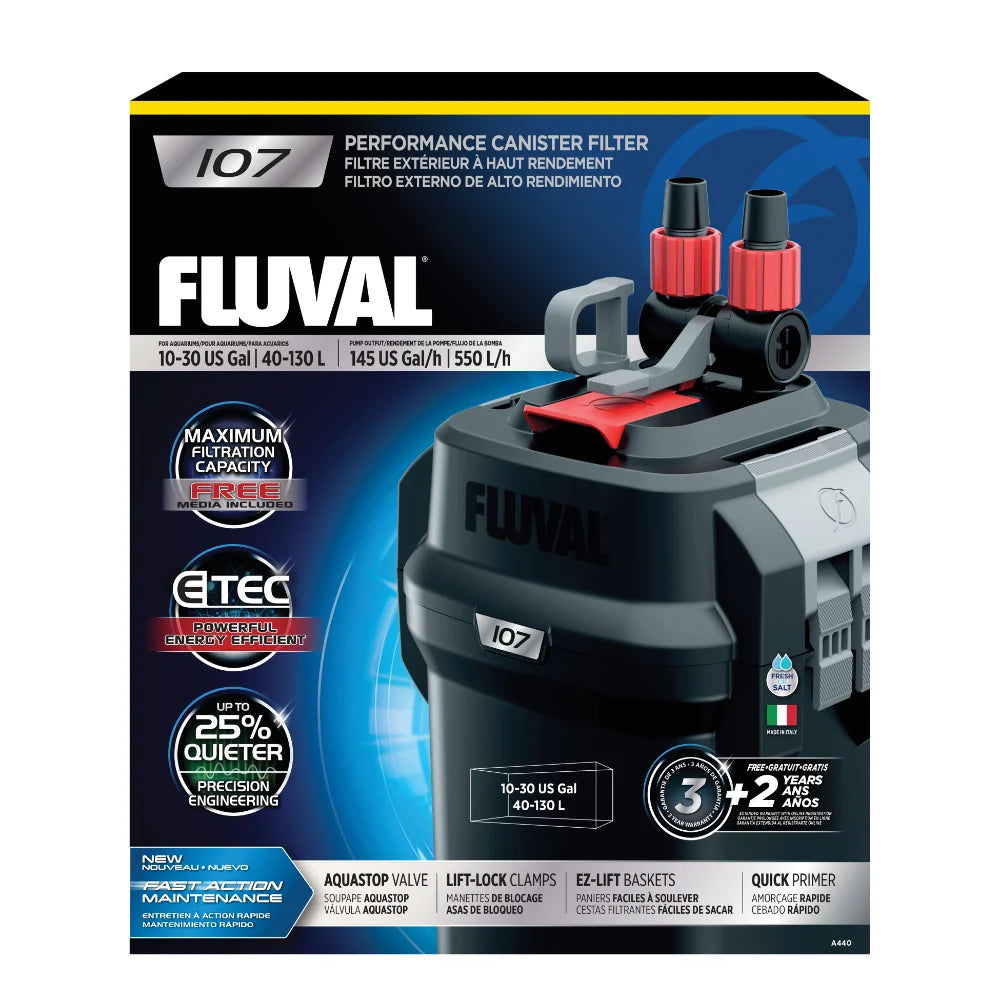 Filtro externo de alto rendimiento Fluval 07