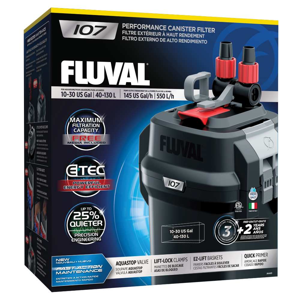 Filtro externo de alto rendimiento Fluval 07