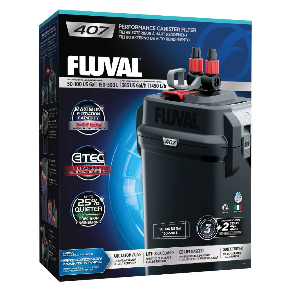 Filtro externo de alto rendimiento Fluval 07