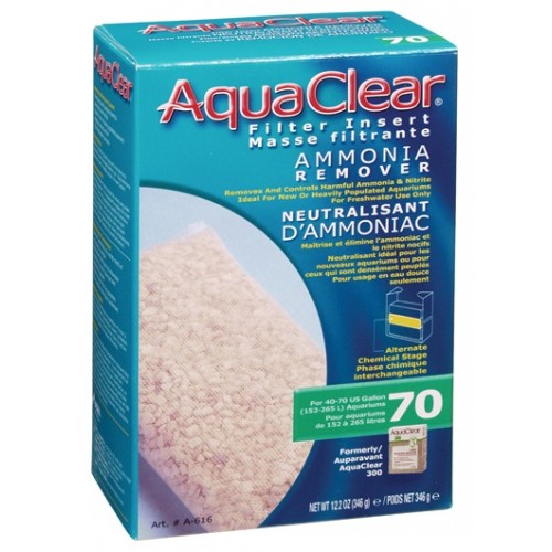 Eliminador de amoniaco para filtro AquaClear