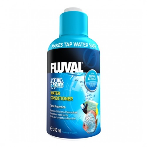 Acondicionador de agua para acuarios Fluval Aquaplus