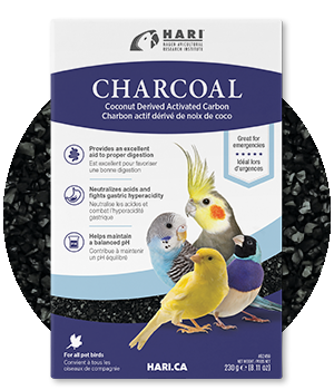 Carbón activado para aves HARI - 230g