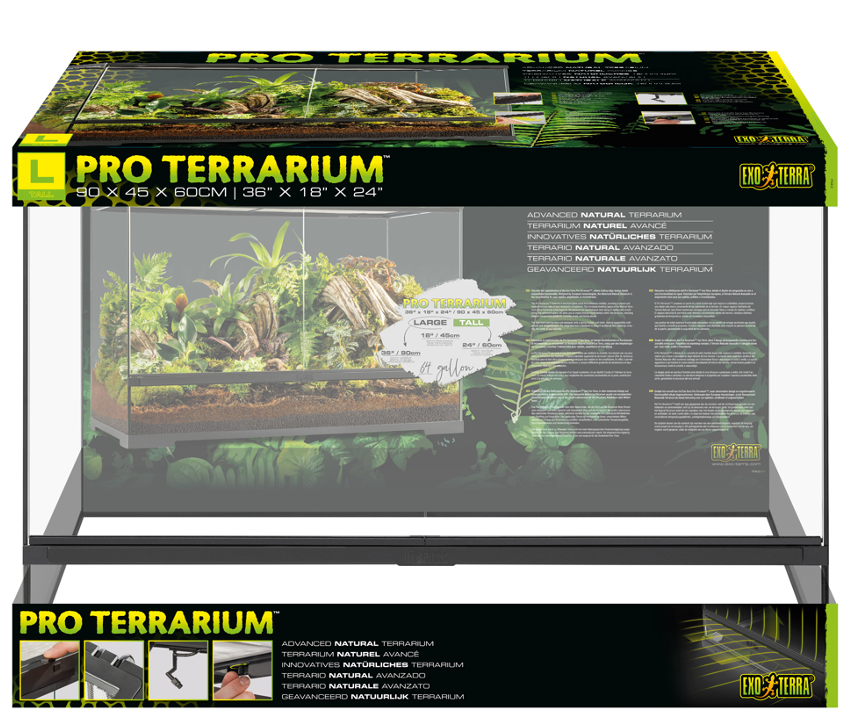 Pro Terrarium de Cristal Exo Terra Grande 90x45cm