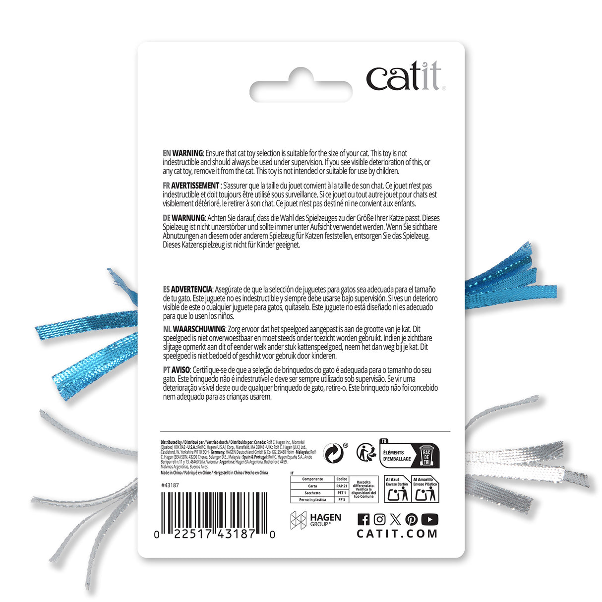 Catit Caramelo con Campana 2pc