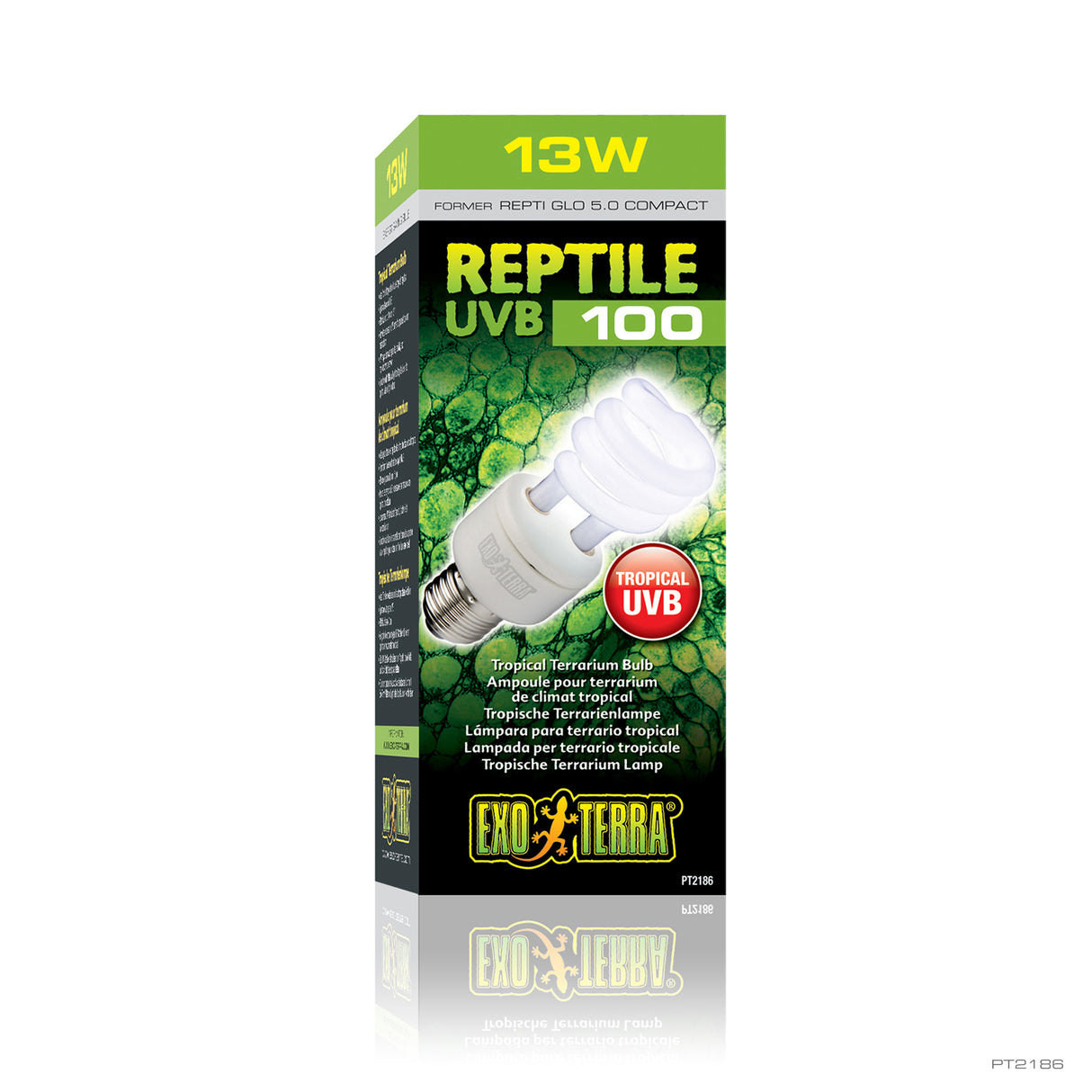 Bombilla de bajo consumo Exo Terra Reptile UVB 100