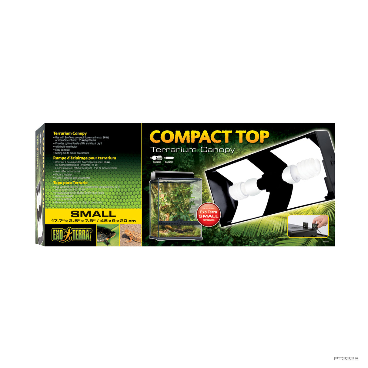 Portalámparas Exo Terra Compact Top