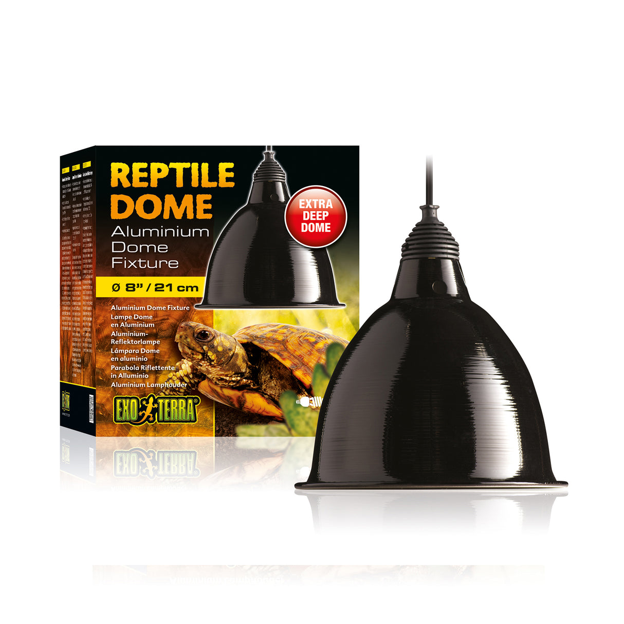 Portalámparas de aluminio Exo Terra Reptile Dome