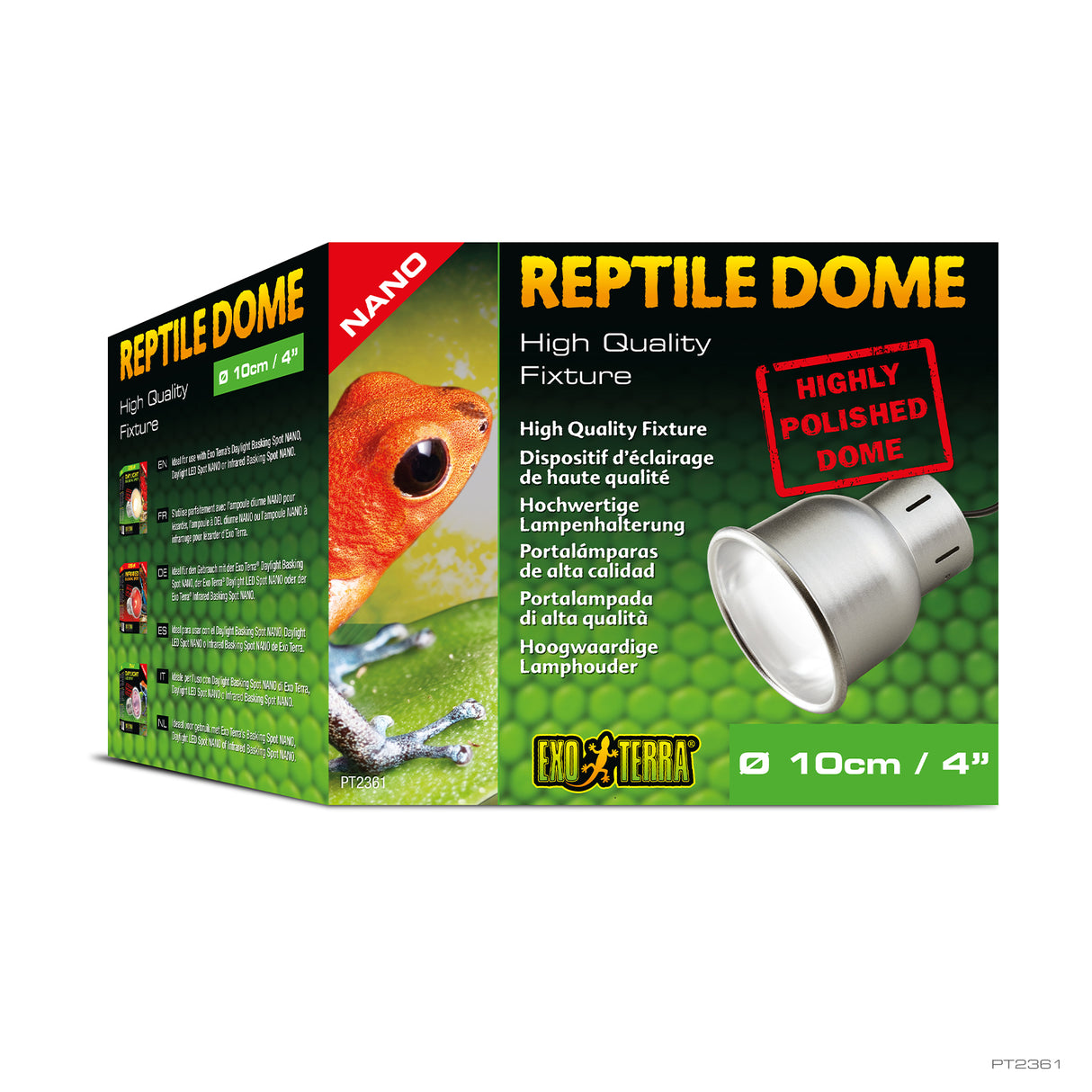 Portalámparas Exo Terra Reptile Dome Nano - 10cm