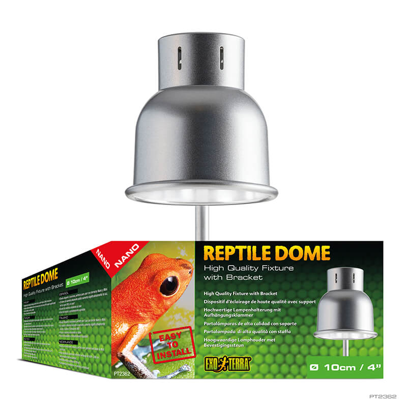 Portalámparas con Soporte Exo Terra Reptile Dome Nano