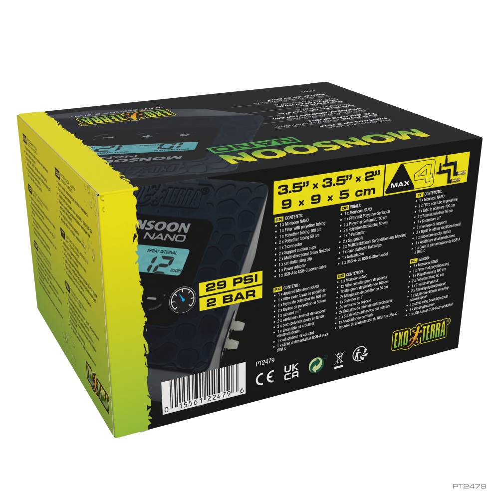 Sistema de lluvia Monsoon Nano Exo Terra
