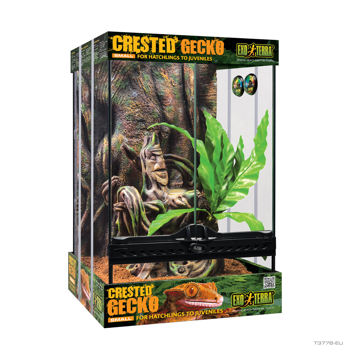 Kit de terrario para Gecko Crestado Exo Terra