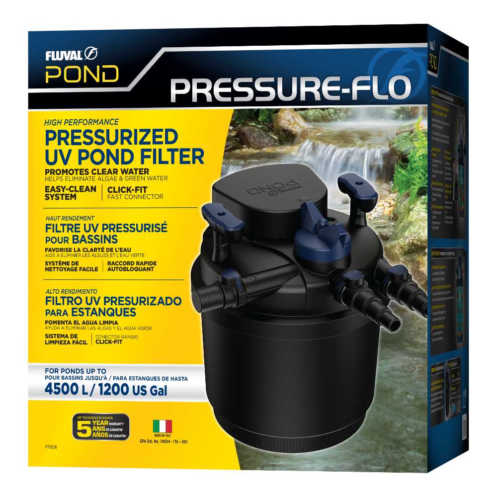 Filtro Pressure Flo UV Fluval Pond