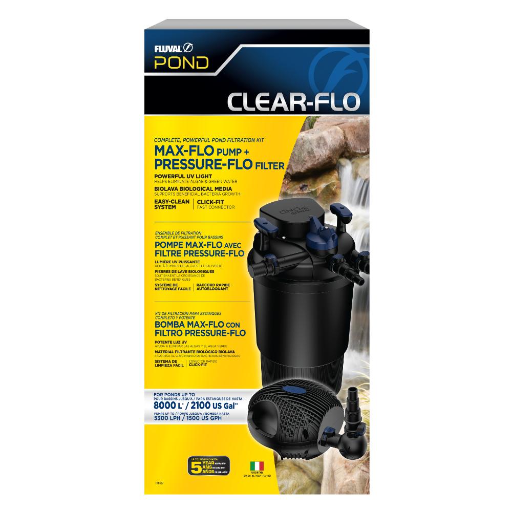 Kit Filtro y Bomba Clear-Flo UV Fluval Pond