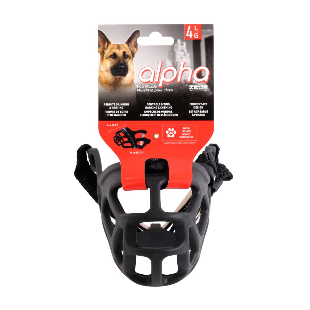 Bozal tipo cesta para perros Zeus Alpha