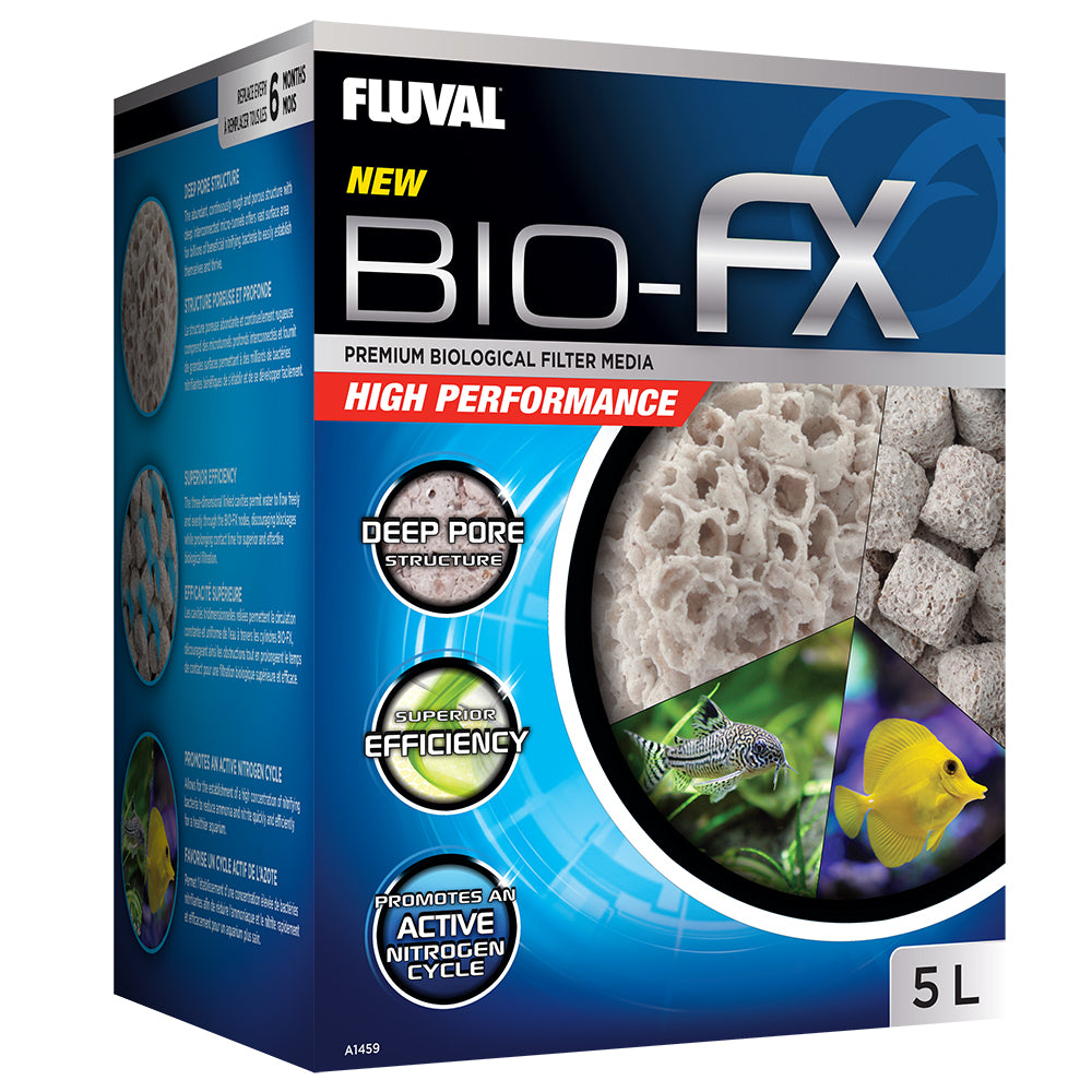 Canutillos biológicos de alto rendimiento Fluval Bio FX - 5L