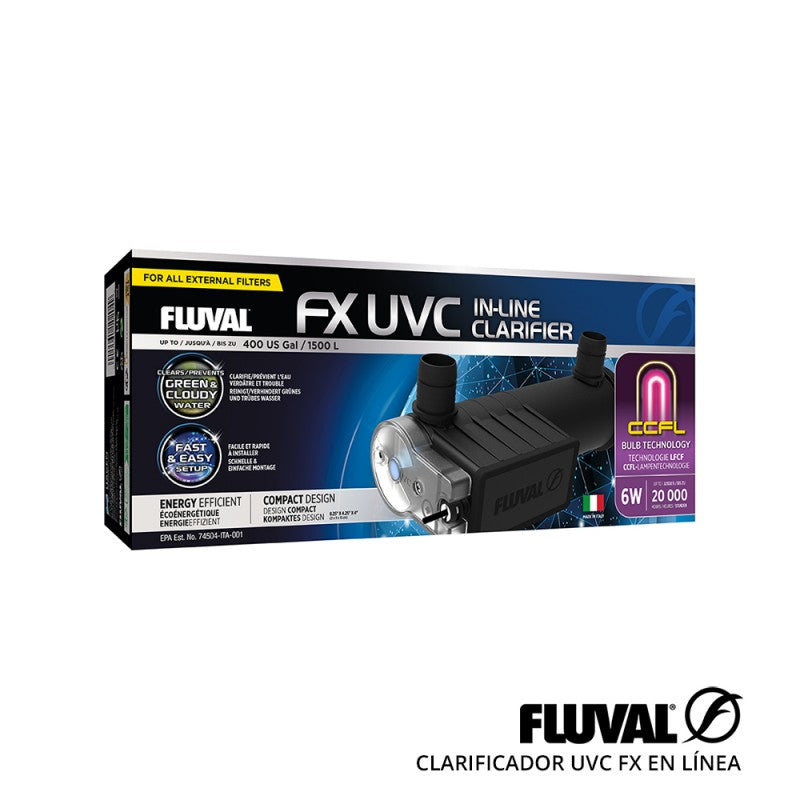 Clarificador UVC 6W para filtro Fluval FX